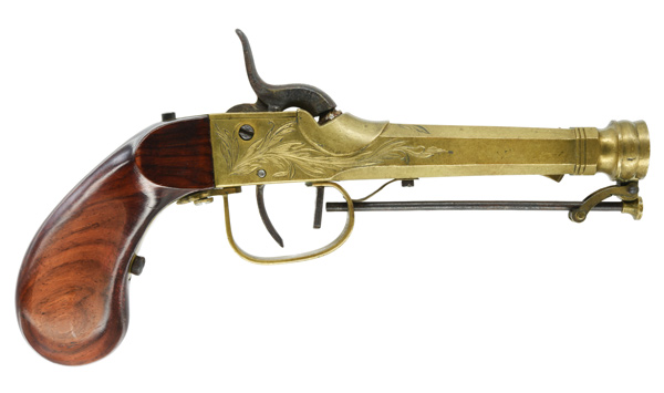 管打ち式銃砲 真鍮製銃身 [単発ドントル銃]の販売